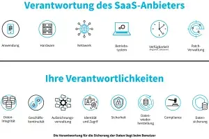 List of vendor and customer responsibilities