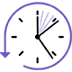 Reduced downtime icon