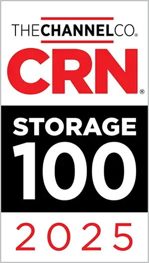 2025 CRN Storage 100 award logo